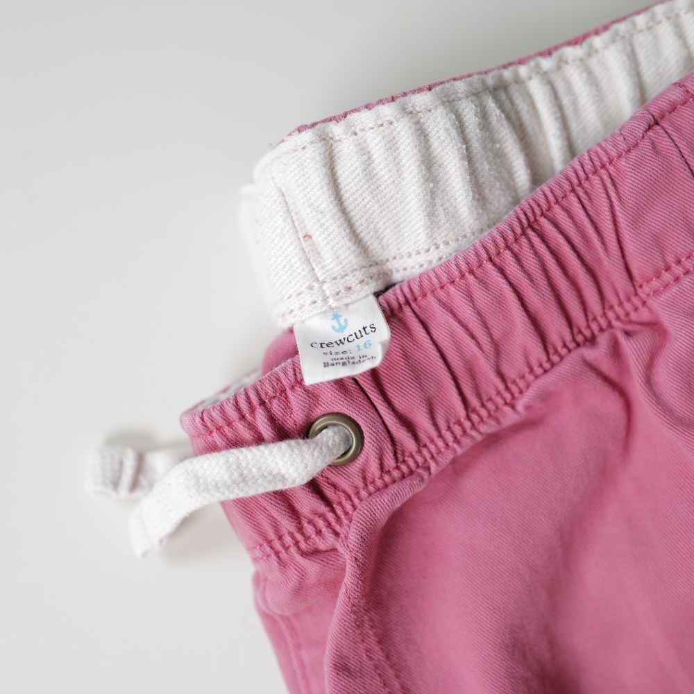 J.Crew crewcuts boys size 16 red pull on shorts